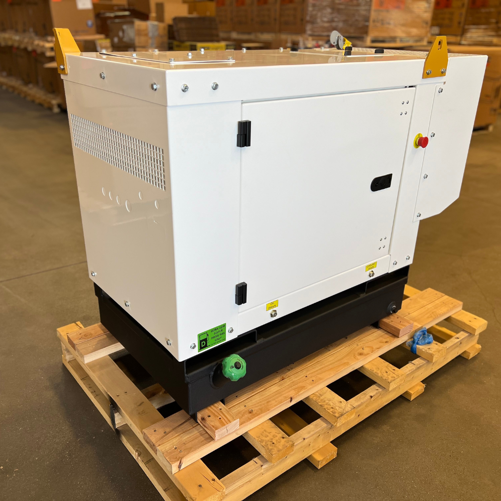 Kubota SQ10000 10kW Diesel Generator + 25 Gallon Fuel Tank