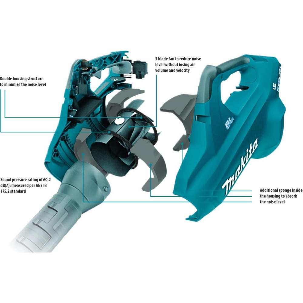Makita Brushless Blower, Tool Only OPEN BOX/DISPLAY UNIT - XBU02Z