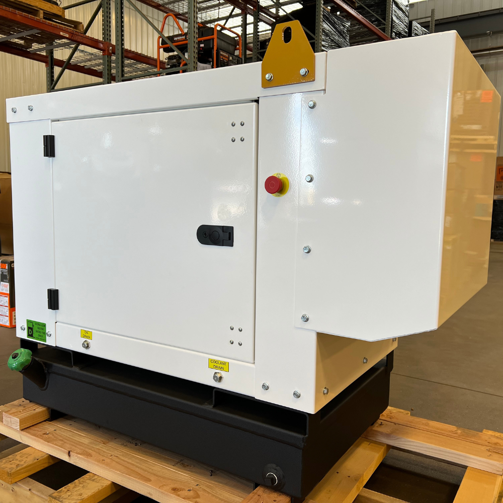 Kubota SQ10000 10kW Diesel Generator + 25 Gallon Fuel Tank