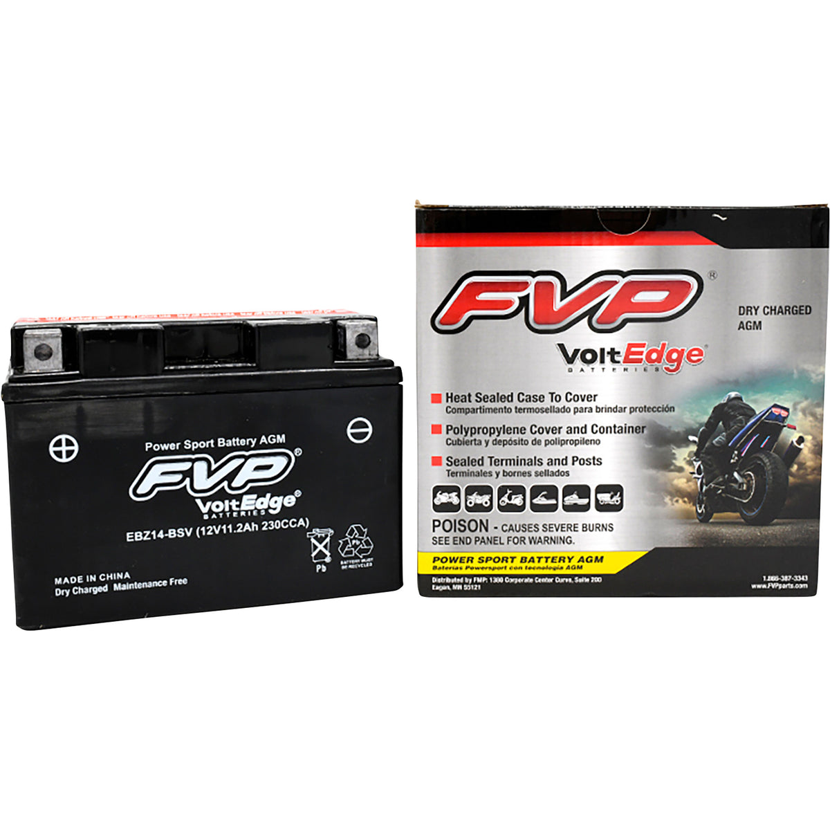 FVP - Dry Charge Agm - EBX5L-BSV