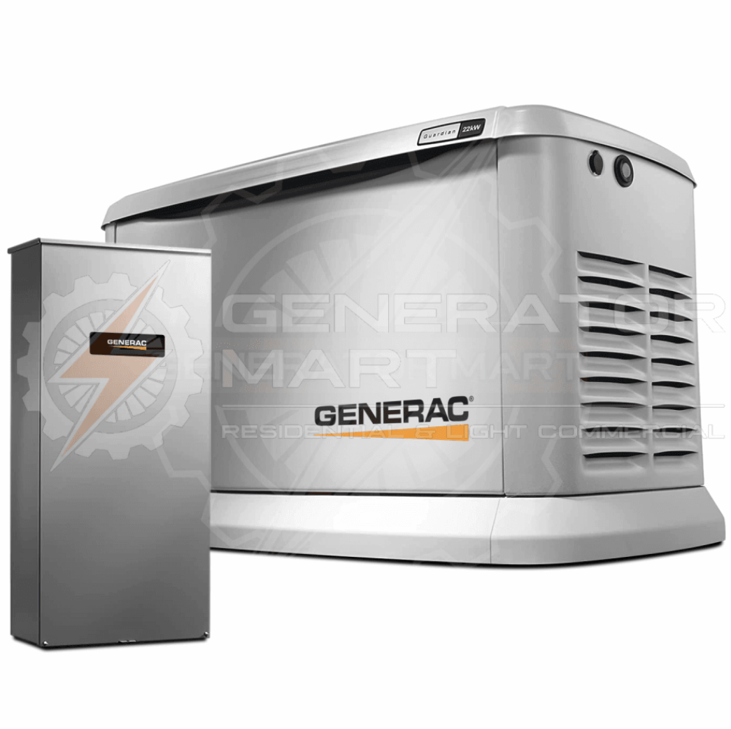 Generac 24kW Generator W/ 200 Amp Transfer Switch 72101