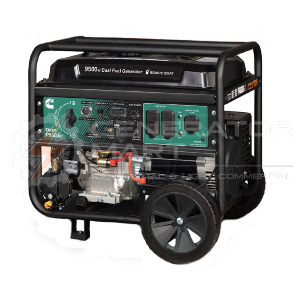Cummins-Onan 9500W Portable Generator Dual Fuel- P9500Df