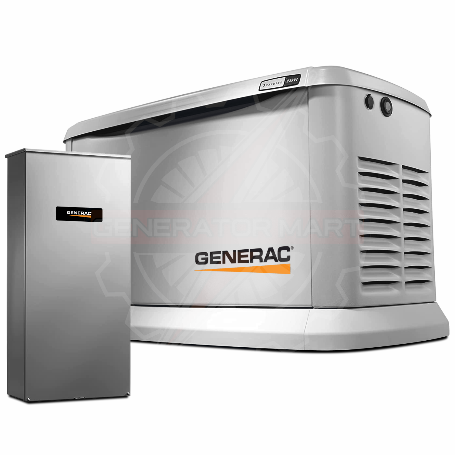 Generac 14kW Standby Generator W/ 200A Transfer Switch- 7225