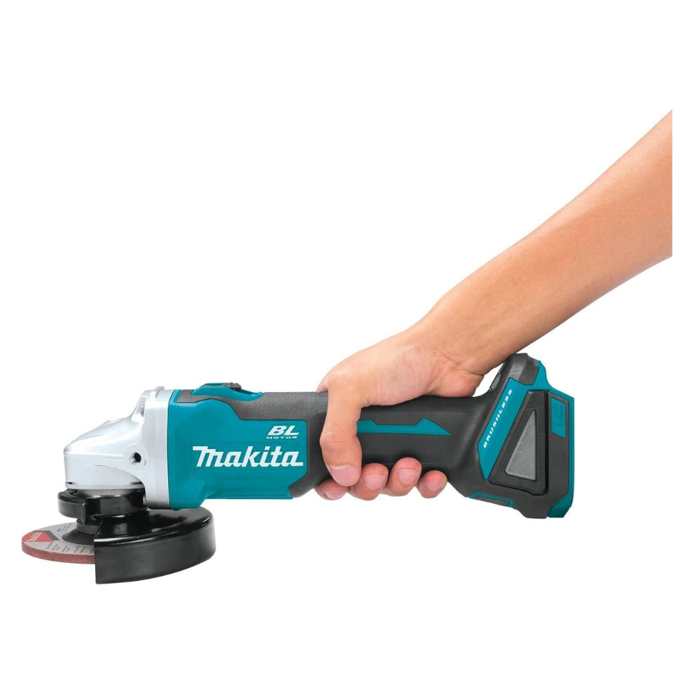 Makita XAG04Z 18V LXT® Lithium-Ion Brushless Cordless 4-1/2” / 5" Cut-Off/Angle Grinder