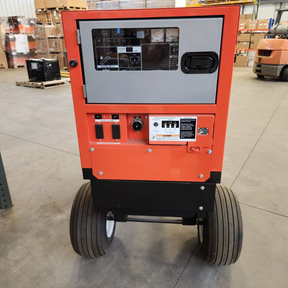 Kubota 14kW Portable Diesel Generator With 4 Wheel Transport Cart *S&D*