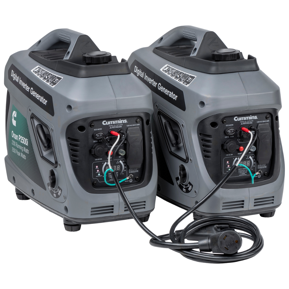 BUNDLE- Set of 2 P2500i Portable Generators & Paralleling Kit