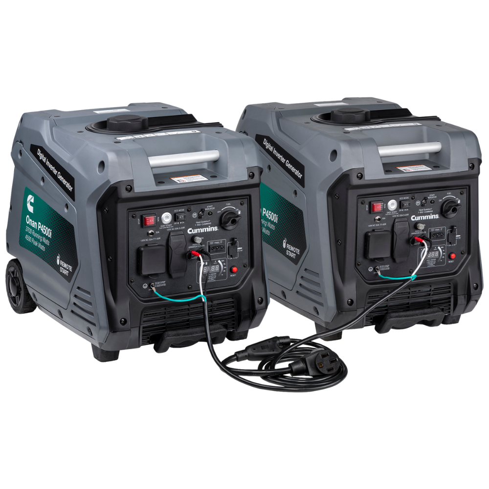 BUNDLE - P4500i Dual Fuel Portable Generators & Paralleling Kit