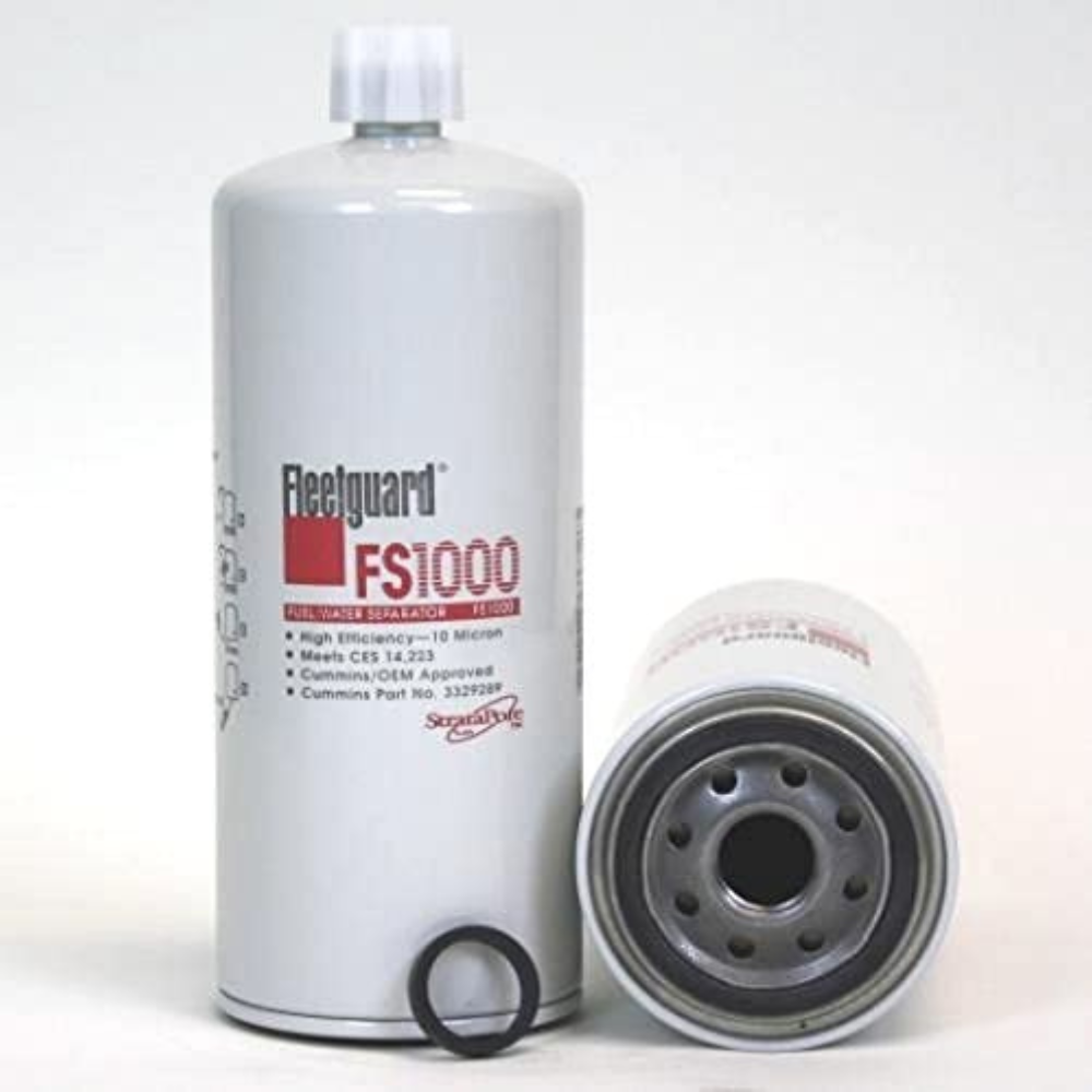 Fleetguard FS1000 Diesel Fuel Water Separator (Pack of 2)