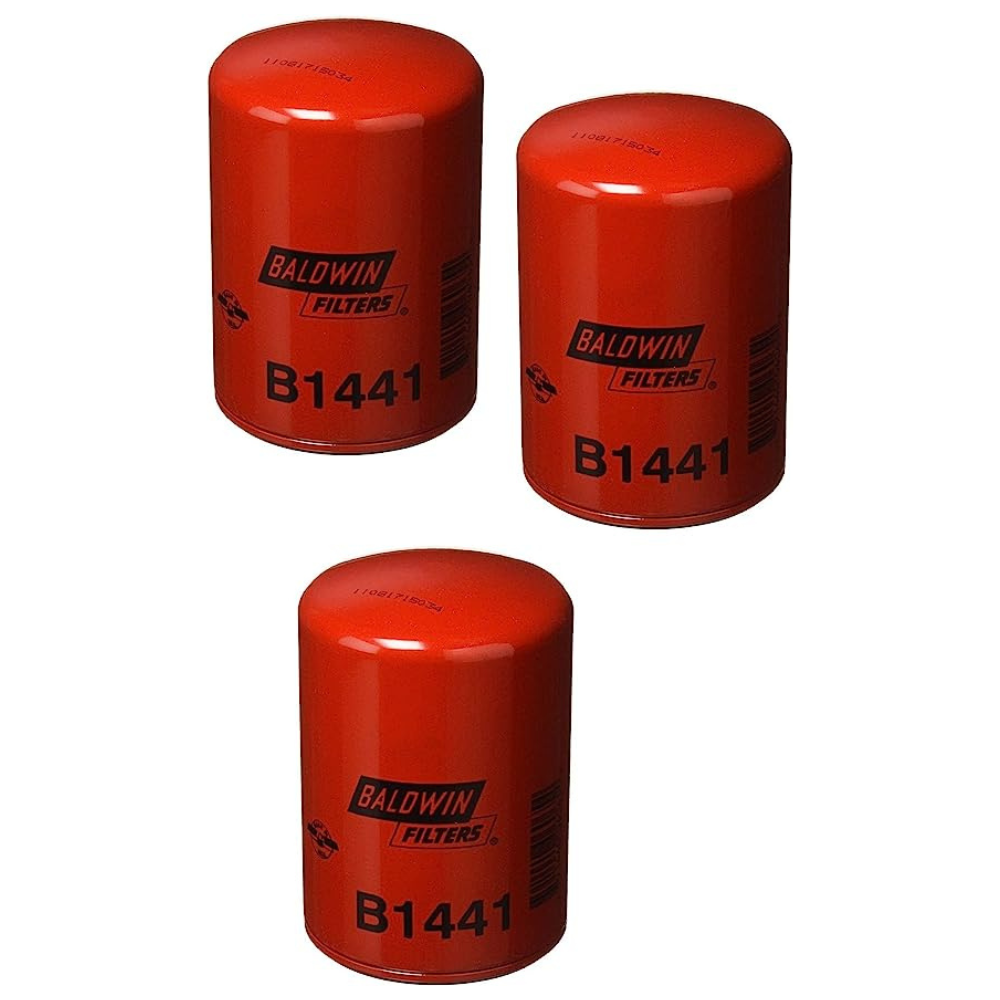 Baldwin B1441 Lube Spin-On Filter (Pack of 3)