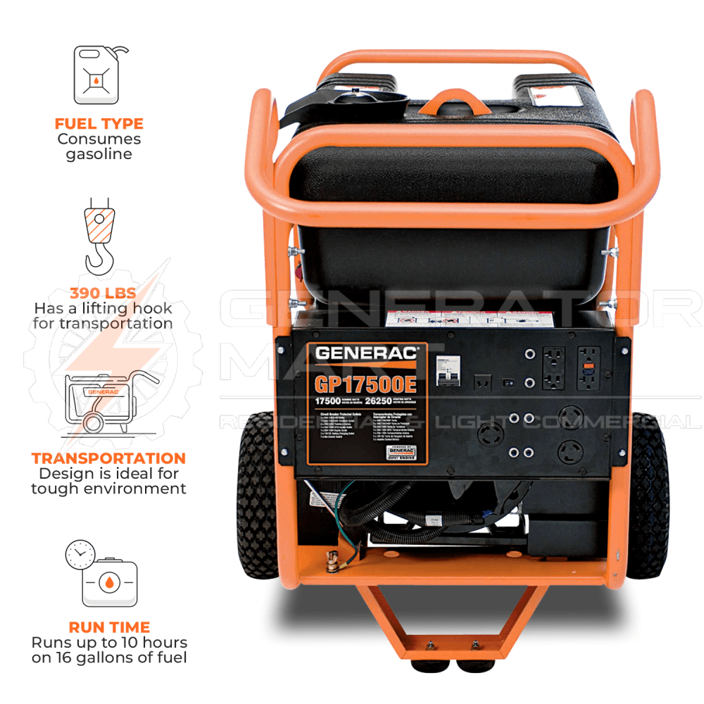 Generac portable discount generators