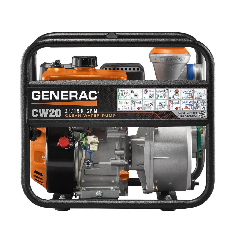 Generac 2'' Clean Water Pump - DS-6918