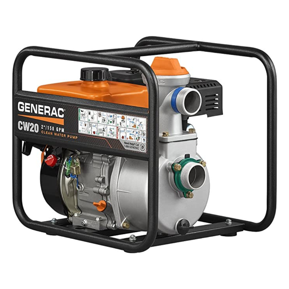 Generac 2" Clean Water Pump with Hose Kit - DS-7732