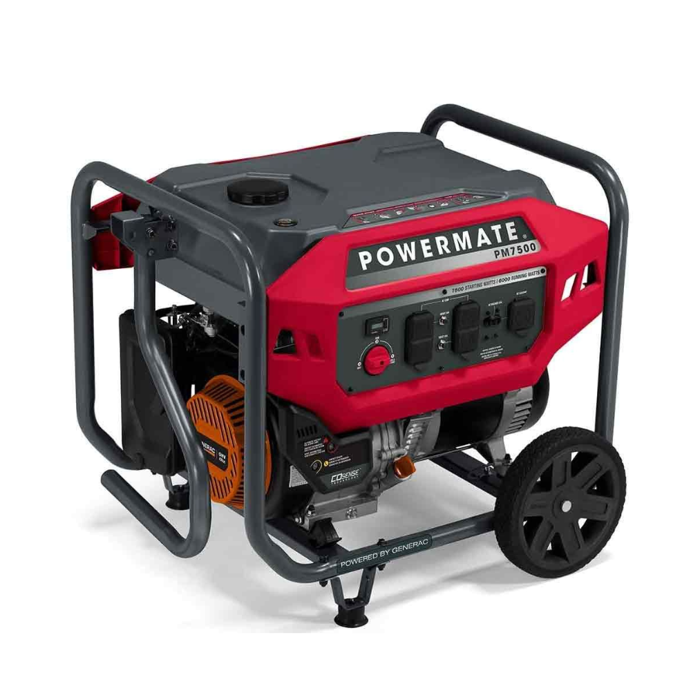 Powermate 7500W Portable Generator PM7500 - DS-P0081400