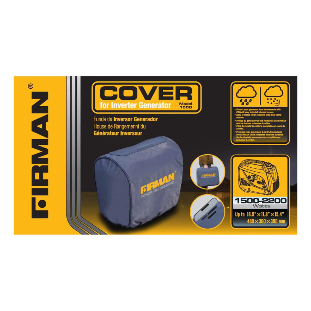 Firman Inverter 2100/2000W Portable Generator Cover(Small) - DS-1008