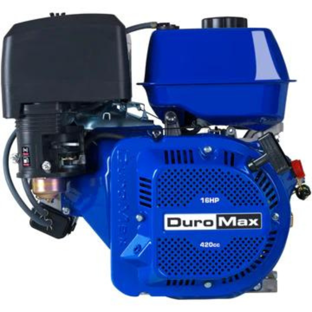 DuroMax 420cc 1-Inch Shaft Recoil/Electric Start Gasoline Engine - DS-XP16HPE
