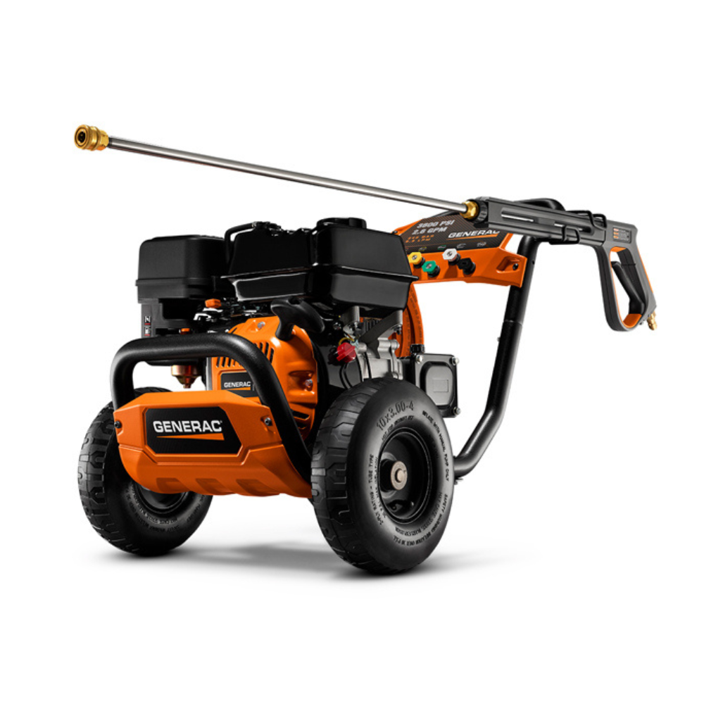 Generac Commercial 3600 PSI 2.6-Gallon-GPM Cold Water Gas Pressure Washer - DS-6924