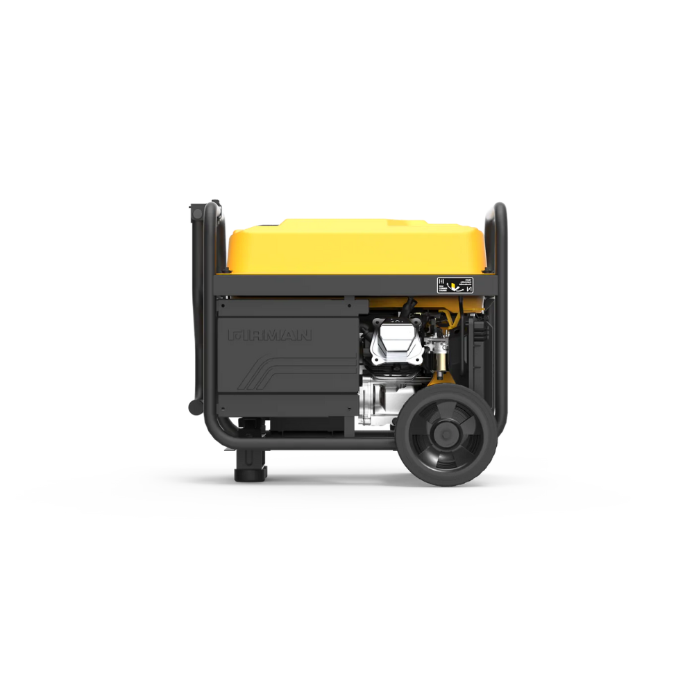 Firman Open Frame 4650/3650W Remote Start Gasoline Powered Portable Generator with Wheel Kit - DS-P03603