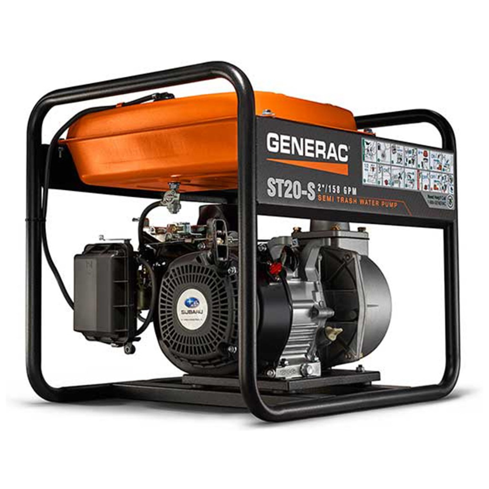 Generac Semi-Trash Water Pump with Hose and Wheel Kit - DS-6822