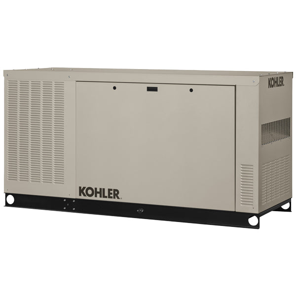 Kohler 60 kW Standby Generator w/ Block Heater, Powerful Startup, Industrial-Grade Engine, Corrosion-Resistant Enclosure, 5-Year 2000 Hour Limited Warranty