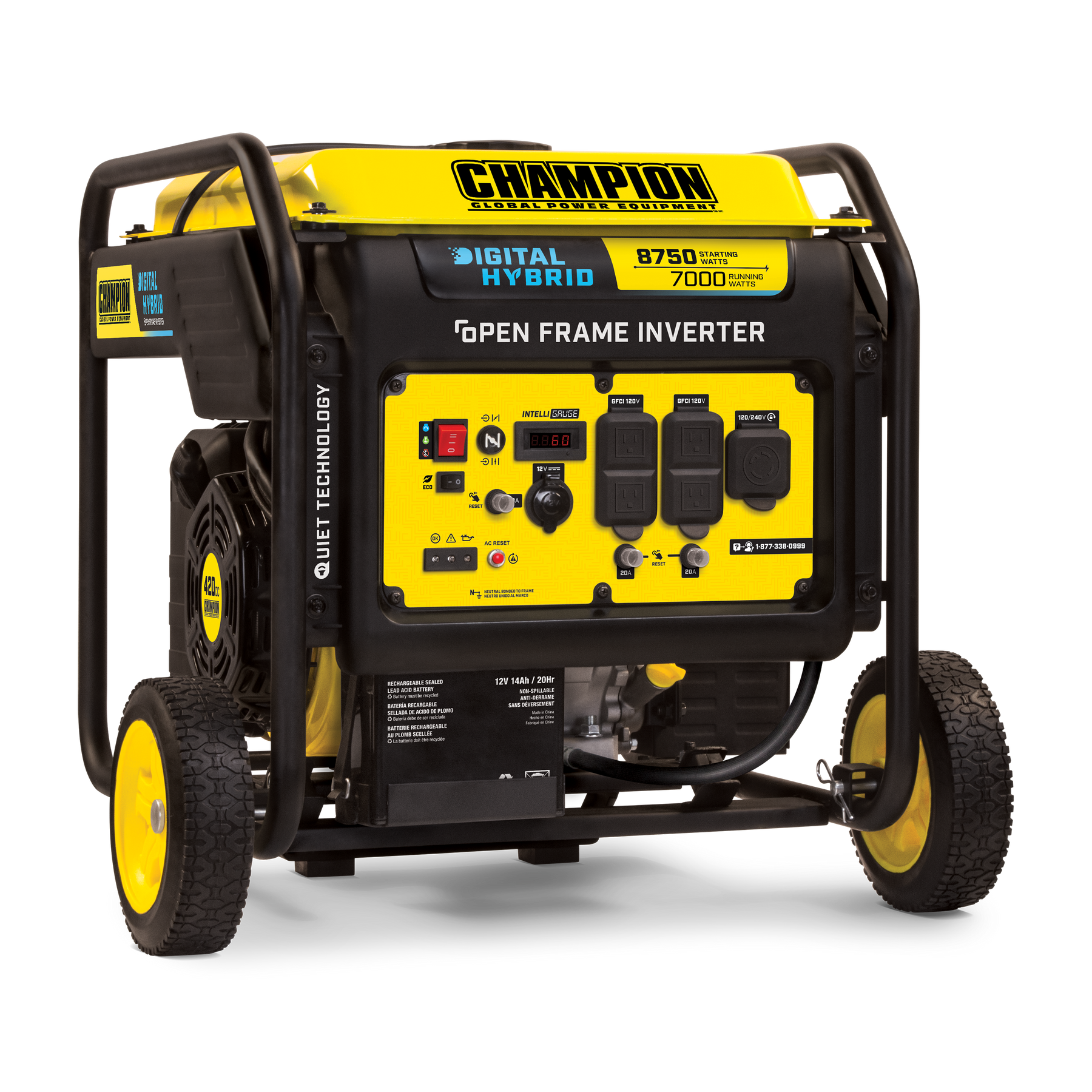 Champion power equipment hot sale 3500w digital hybrid