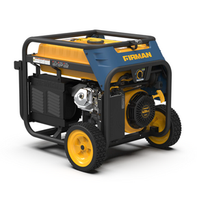 Firman Tri Fuel 10000/8000W Electric Start Gas, Propane or Natural Gas Powered Portable Generator with Wheel Kit - DS-T08071