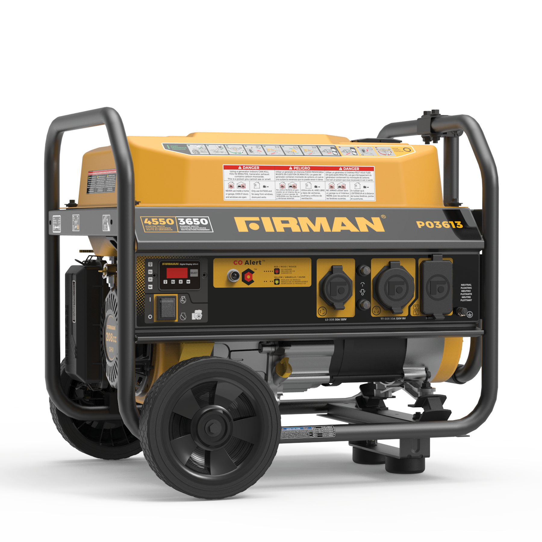 Firman 4550W Portable Generator P03613