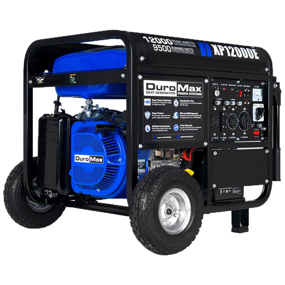 DuroMax 12000W Portable Gas Generator - DS-XP12000E